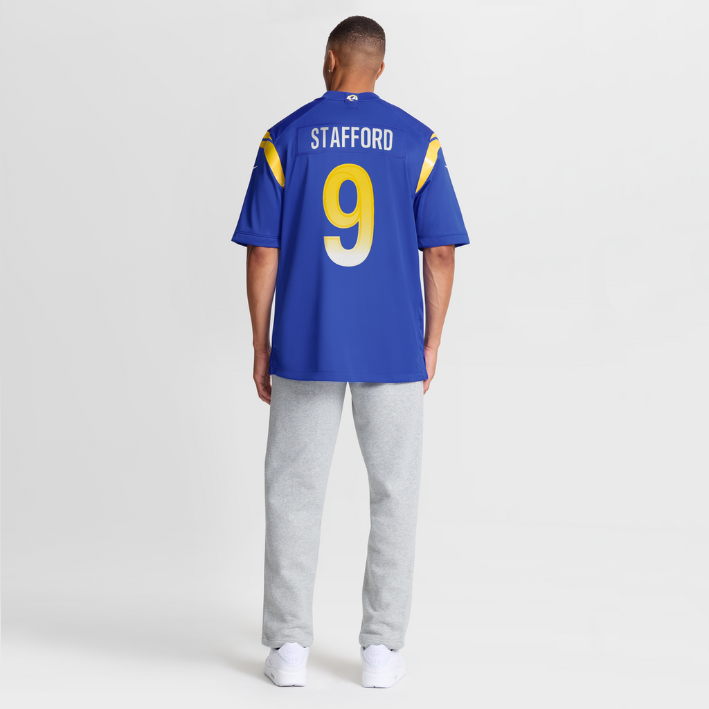 Matthew Stafford Los Angeles Rams Royal Player Game Jersey