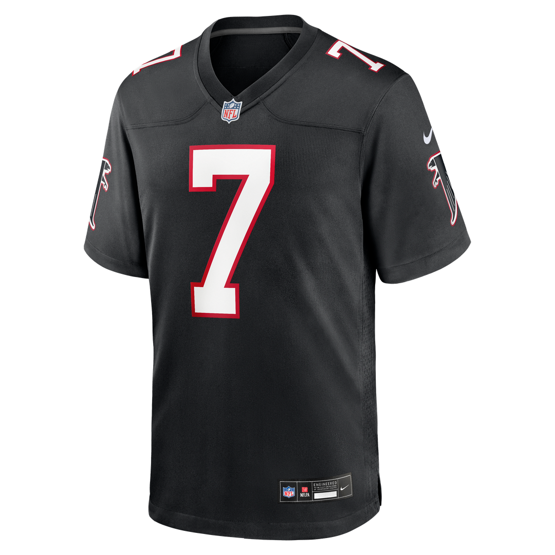 Bijan Robinson Atlanta Falcons Black Throwback Game Jersey