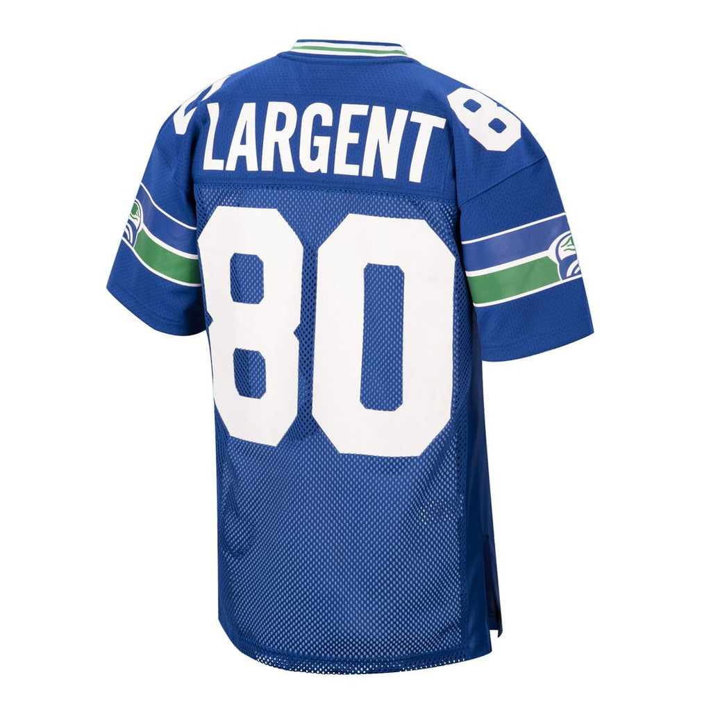 Steve Largent Seattle Seahawks 1985 Royal Authentic Throwback Retired Player Jersey