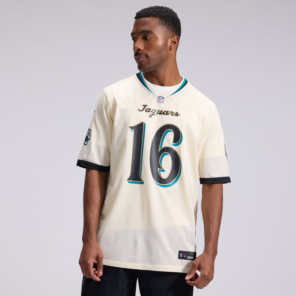 Trevor Lawrence Jacksonville Jaguars Natural 2026 Rivalries Collection Game Jersey