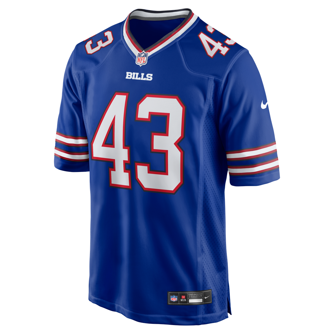 Dorian Strong Buffalo Bills Royal Team Game Jersey