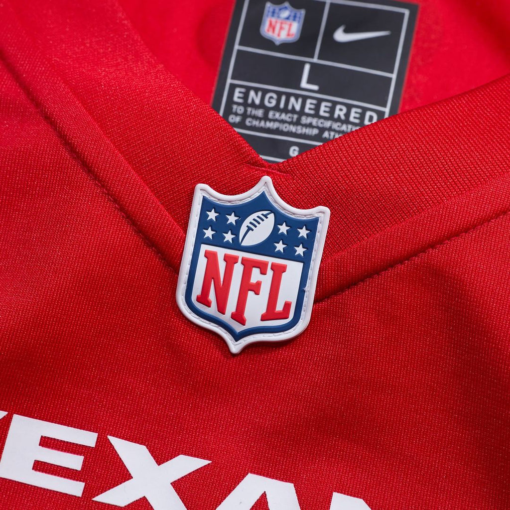 Jalen Pitre Houston Texans Red Alternate Game Jersey