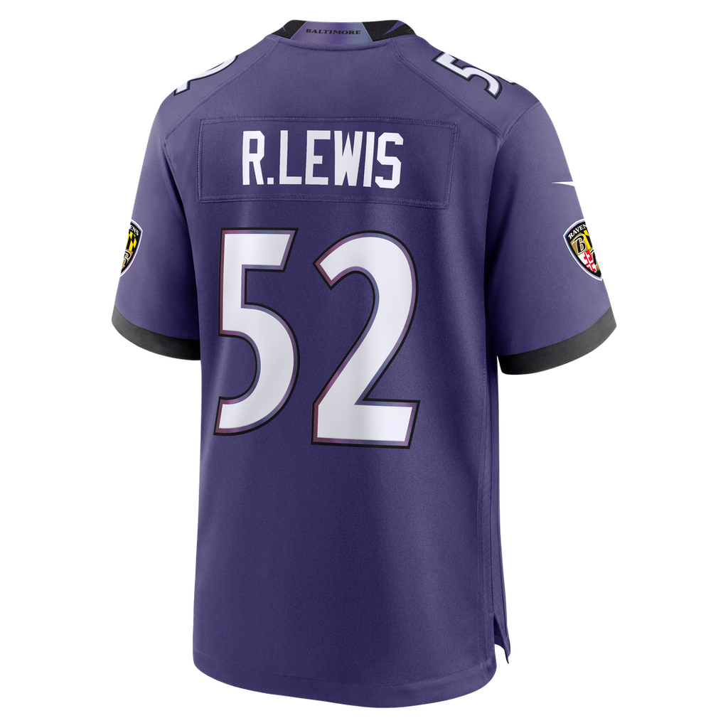 Ray Lewis Baltimore Ravens Purple Team Retired Player Game Jersey