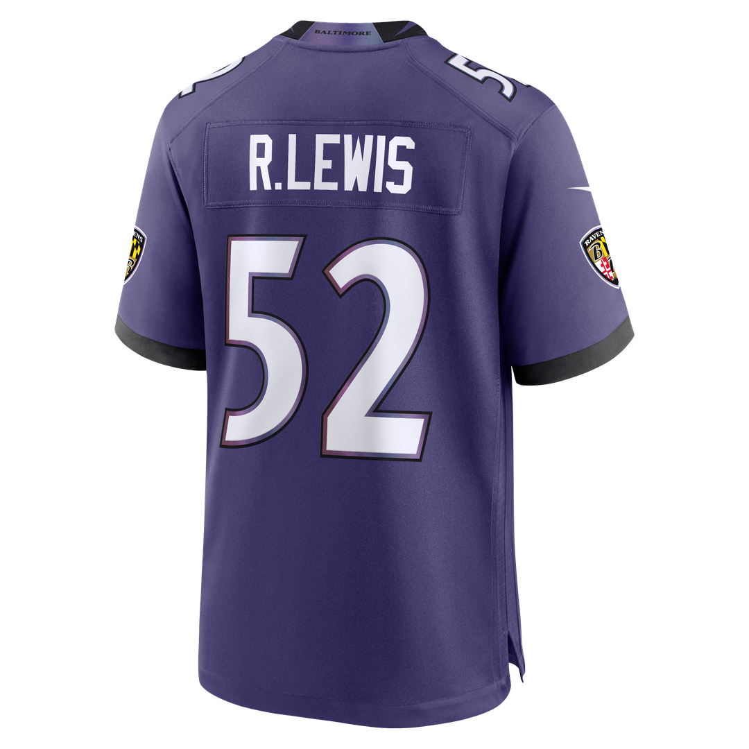 Ray Lewis Baltimore Ravens Purple Team Retired Player Game Jersey