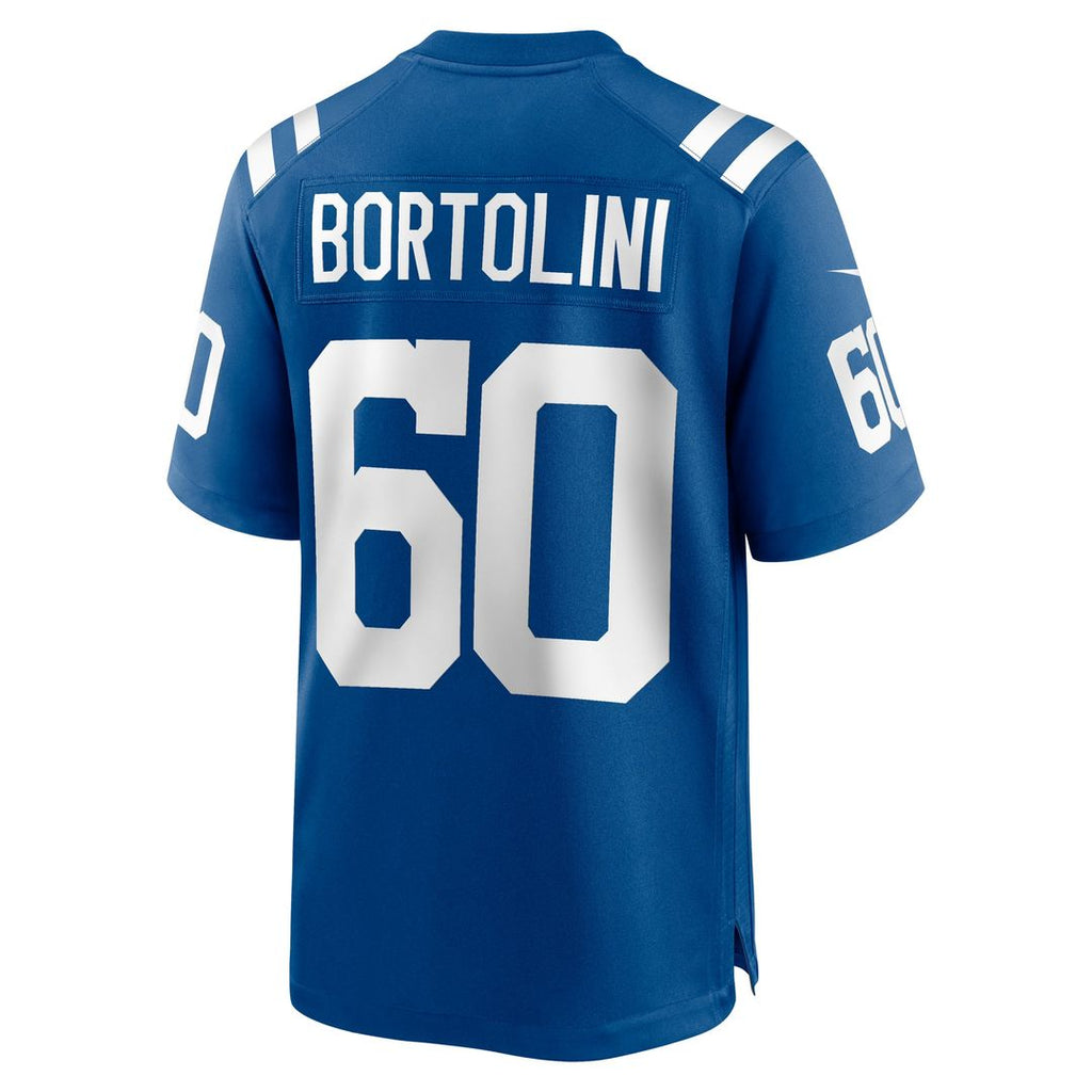 Tanor Bortolini Indianapolis Colts Royal Game Jersey