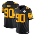 T.J. Watt Pittsburgh Steelers Black Alternate Vapor F.U.S.E. Stitched Limited Jersey