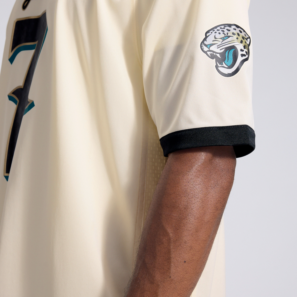 Brian Thomas Jr. Jacksonville Jaguars Natural 2026 Rivalries Collection Game Jersey