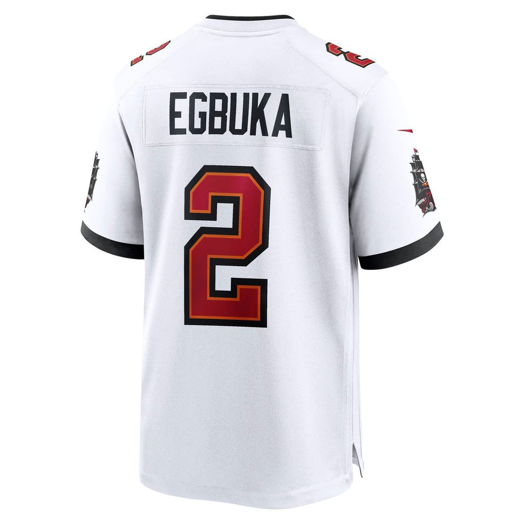 Emeka Egbuka Tampa Bay Buccaneers Red Team Game Jersey