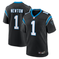 Cam Newton Carolina Panthers Black Team Retired Game Jersey