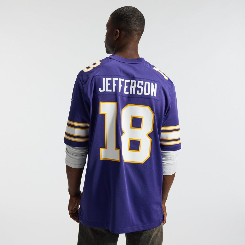 Justin Jefferson Minnesota Vikings Purple Classic Player Game Jersey