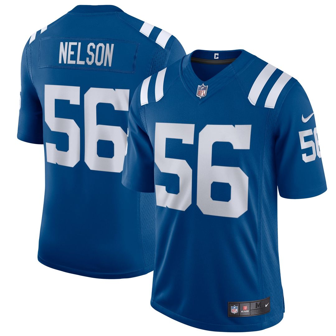 Quenton Nelson Indianapolis Colts Royal Vapor Limited Jersey