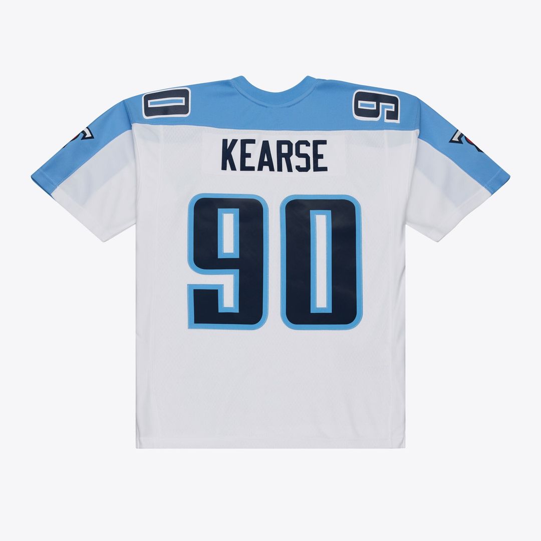Jevon Kearse Tennessee Titans White Retired Legacy Replica Player Jersey