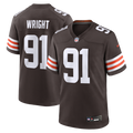 Alex Wright Cleveland Browns Brown Team Game Jersey