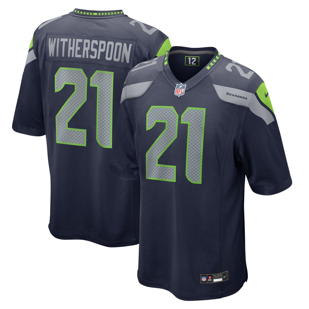 Devon Witherspoon Seattle Seahawks White Game Jersey