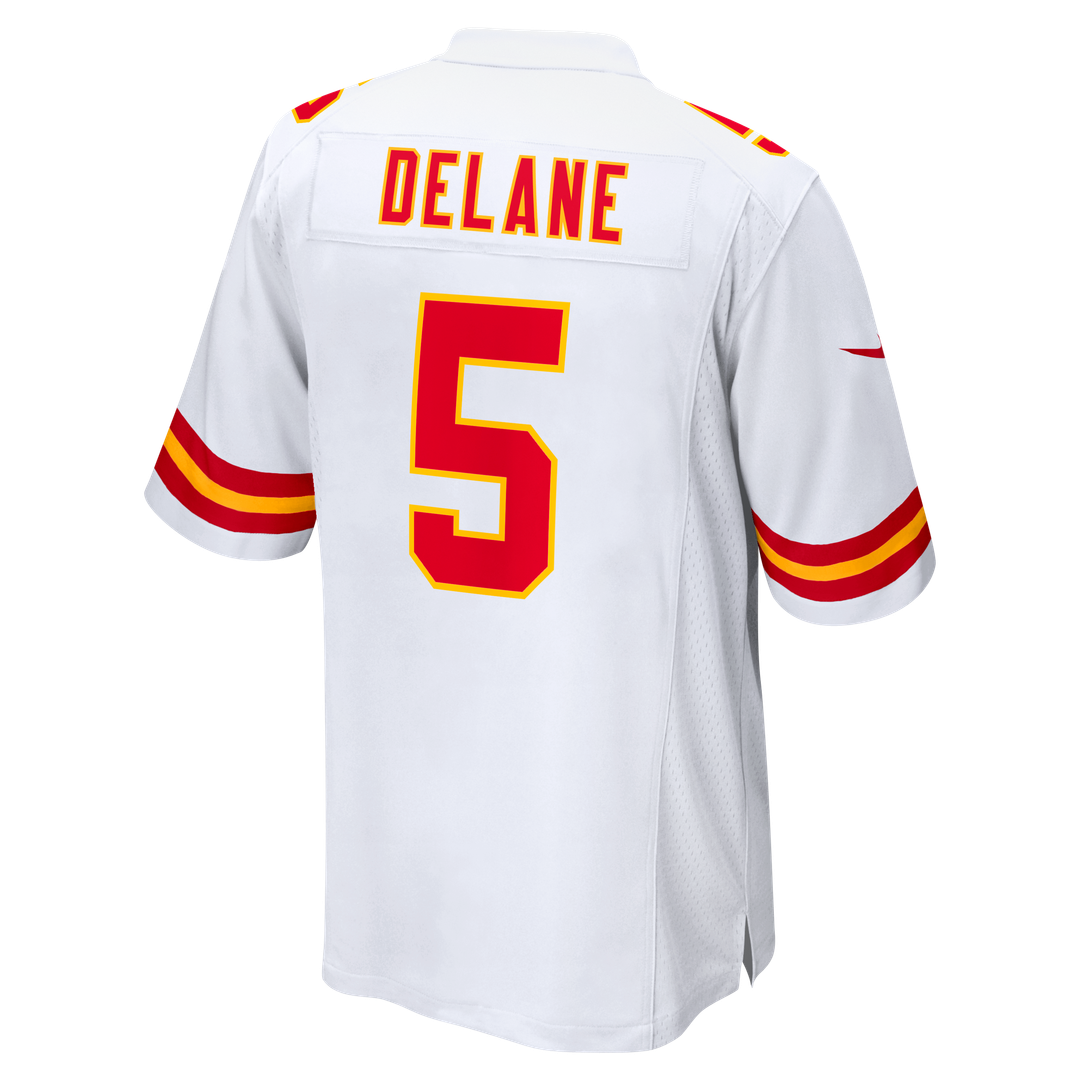 Mansoor Delane Kansas City Chiefs White Game Jersey