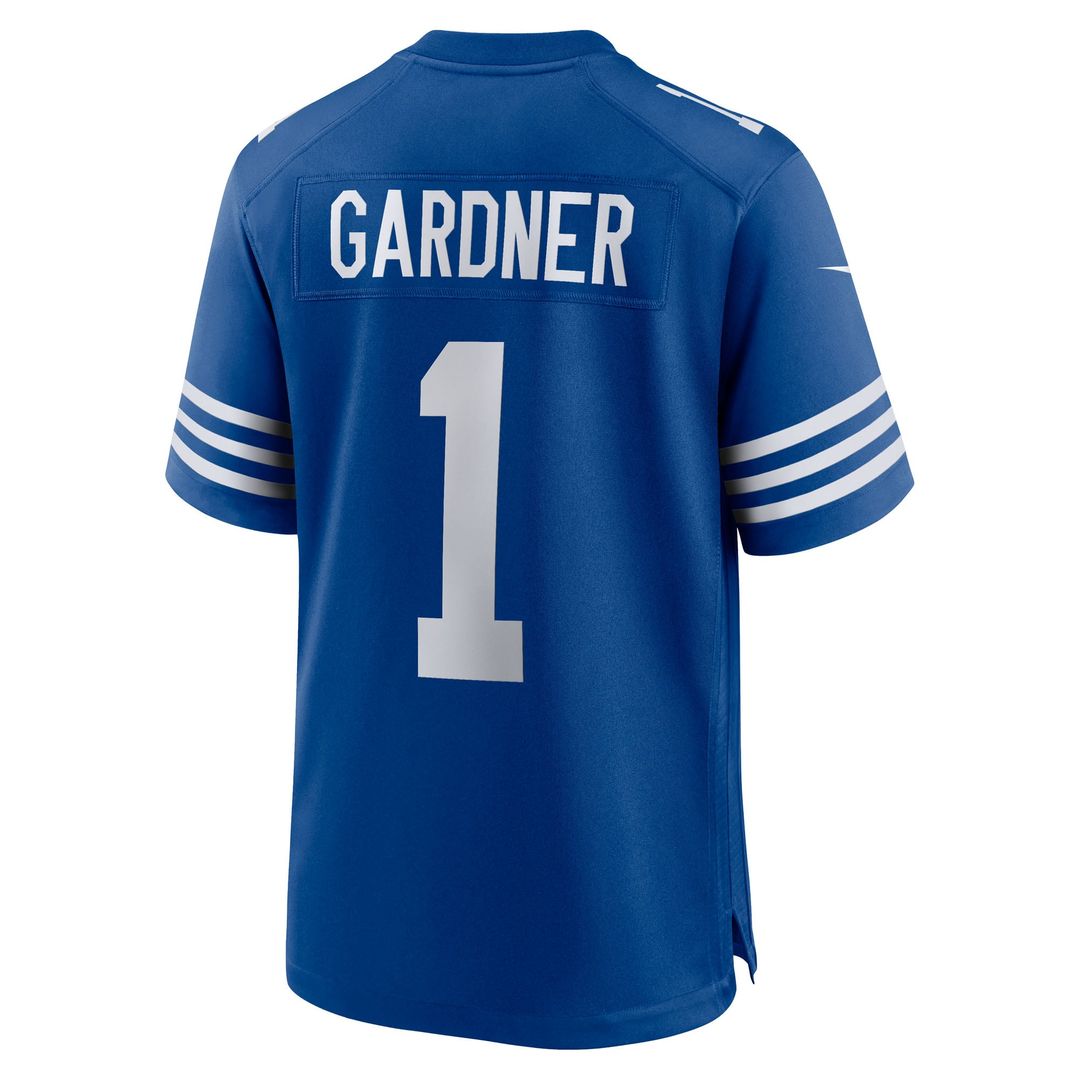 Ahmad Sauce Gardner Indianapolis Colts Royal Alternate Game Jersey
