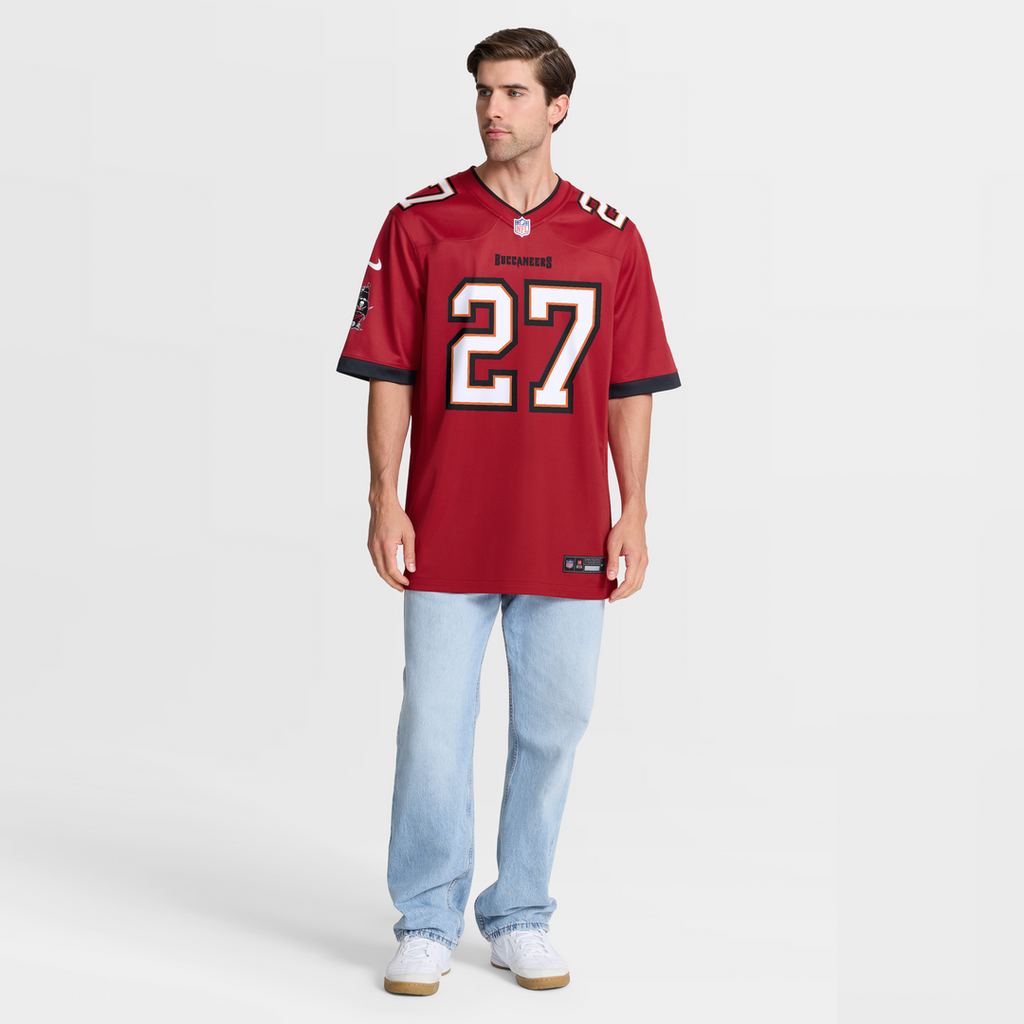 Zyon McCollum Tampa Bay Buccaneers Red Game Player Jersey