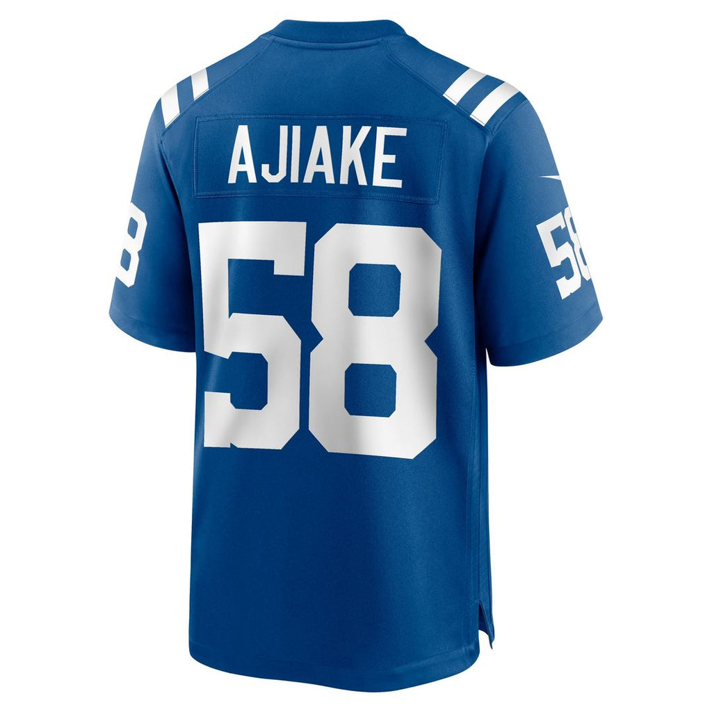 Austin Ajiake Indianapolis Colts Royal Game Jersey