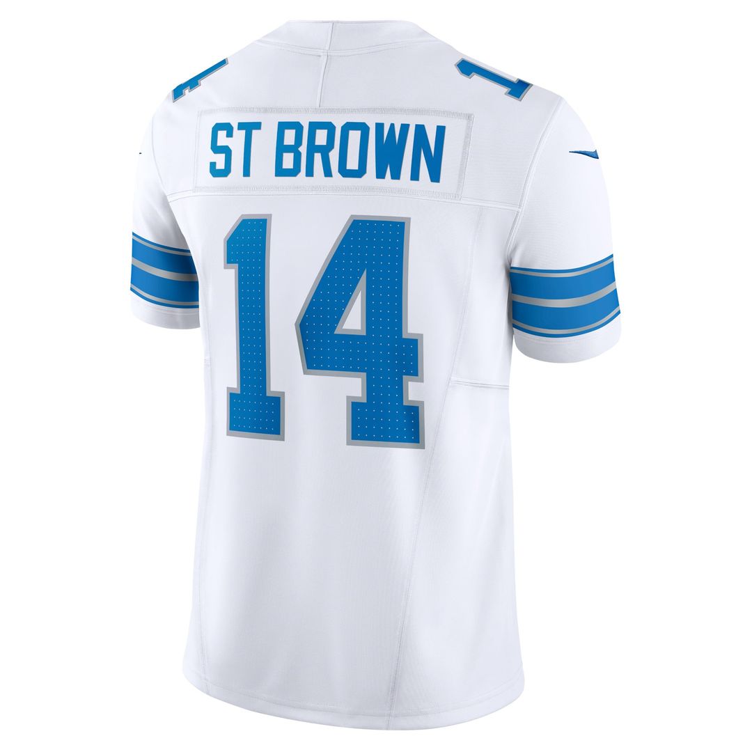 Amon-Ra St. Brown Detroit Lions Black 2nd Alternate Vapor F.U.S.E. Limited Jersey