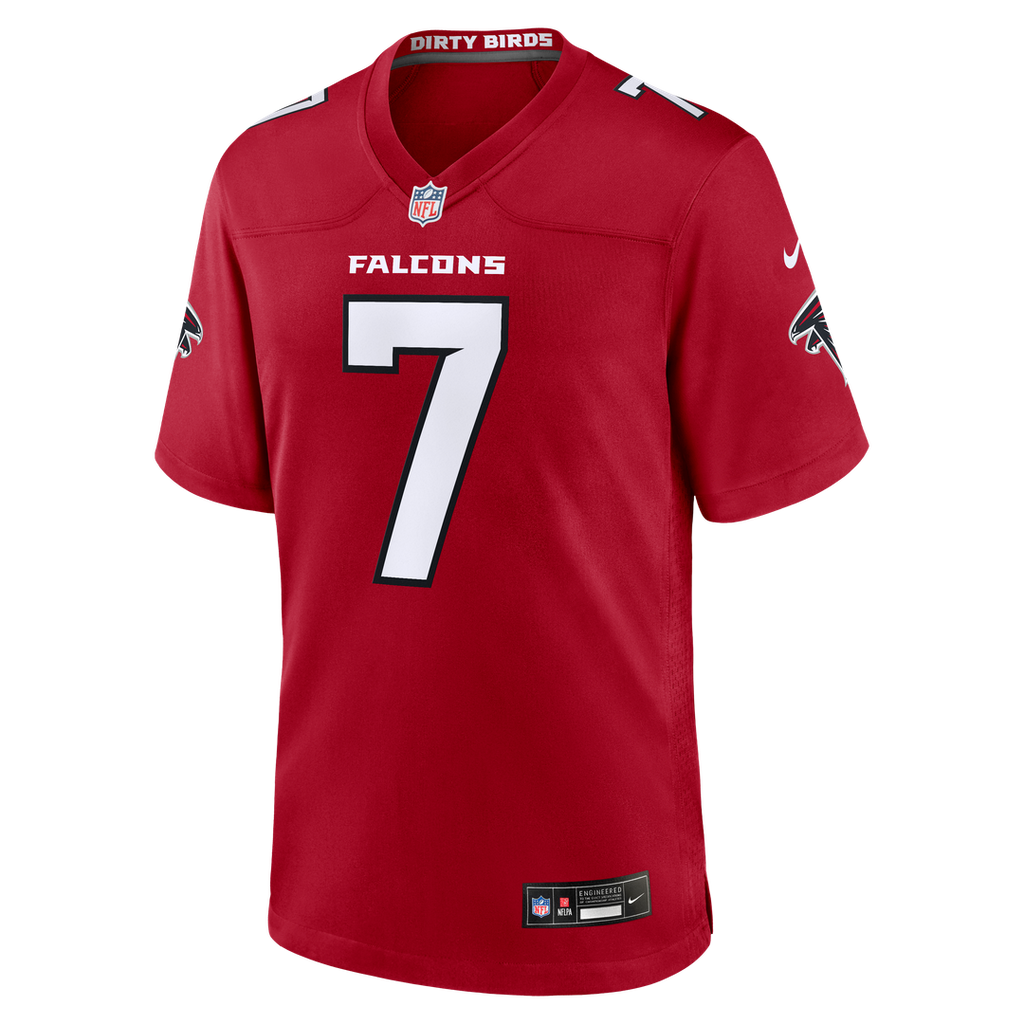 Bijan Robinson Atlanta Falcons Red Game Jersey