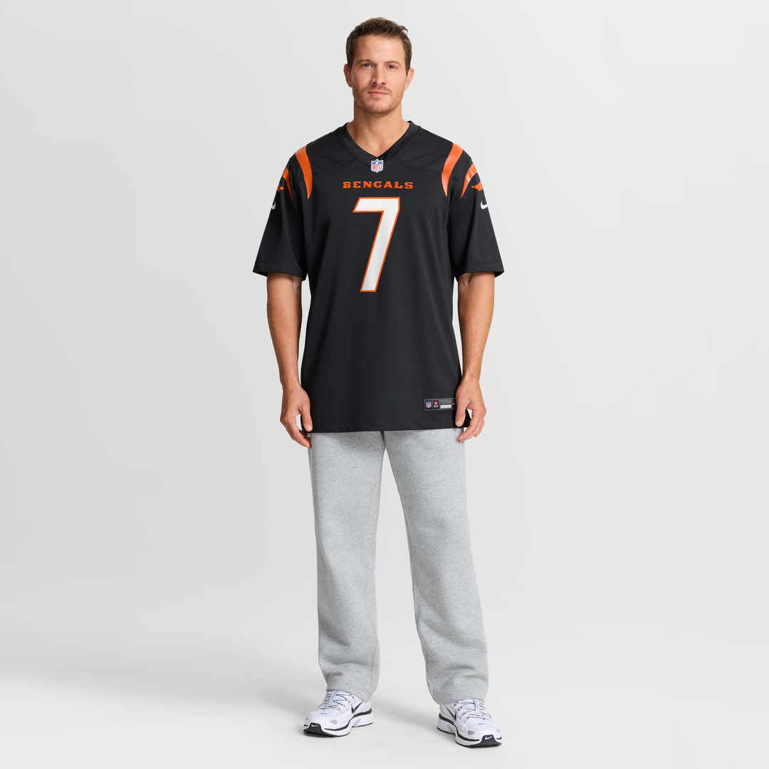 Boomer Esiason Cincinnati Bengals Black Retired Player Jersey