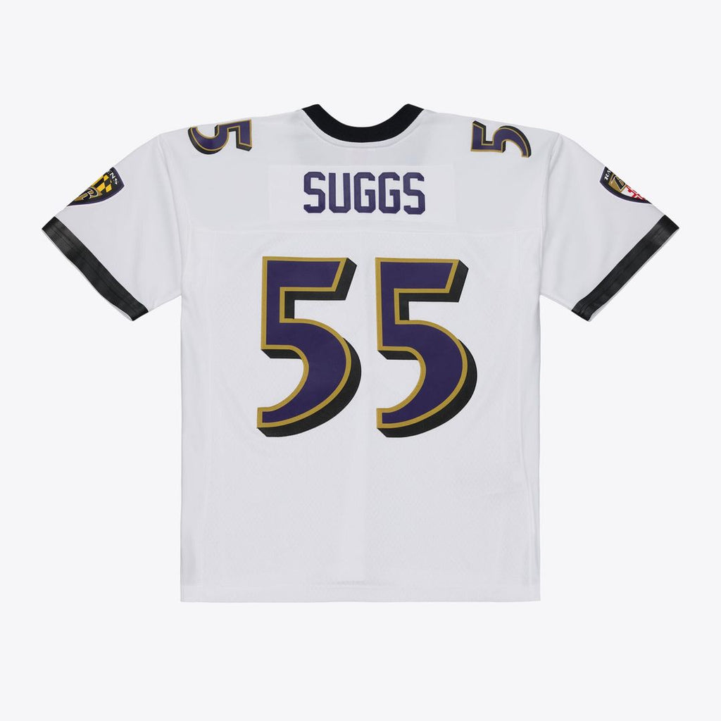 Terrell Suggs Baltimore Ravens White 2003 Legacy Replica Player Jersey