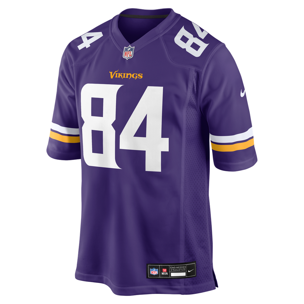 Randy Moss Minnesota Vikings Purple Game Retired Player Jersey