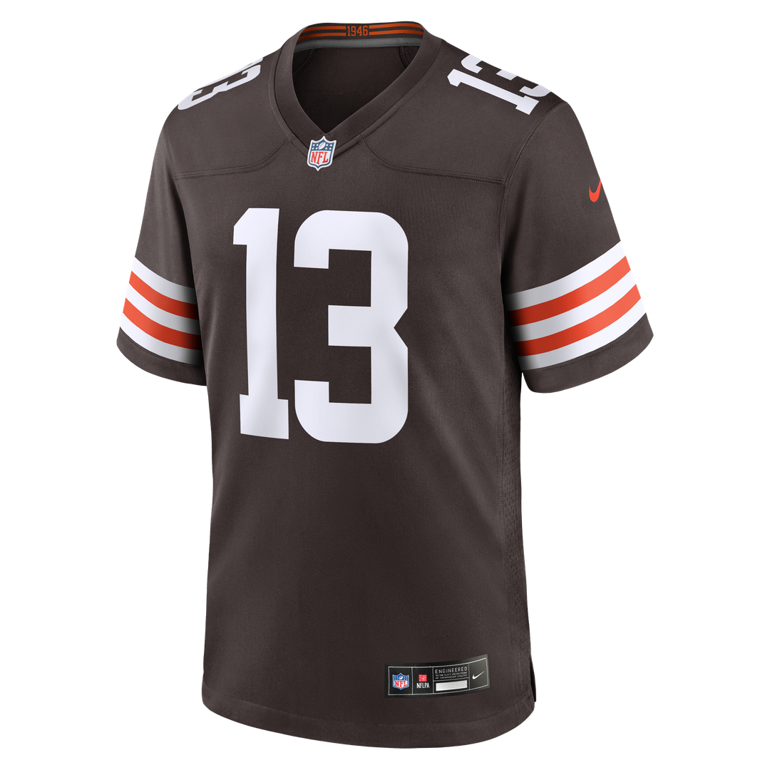 Corey Bojorquez Cleveland Browns Brown Game Jersey