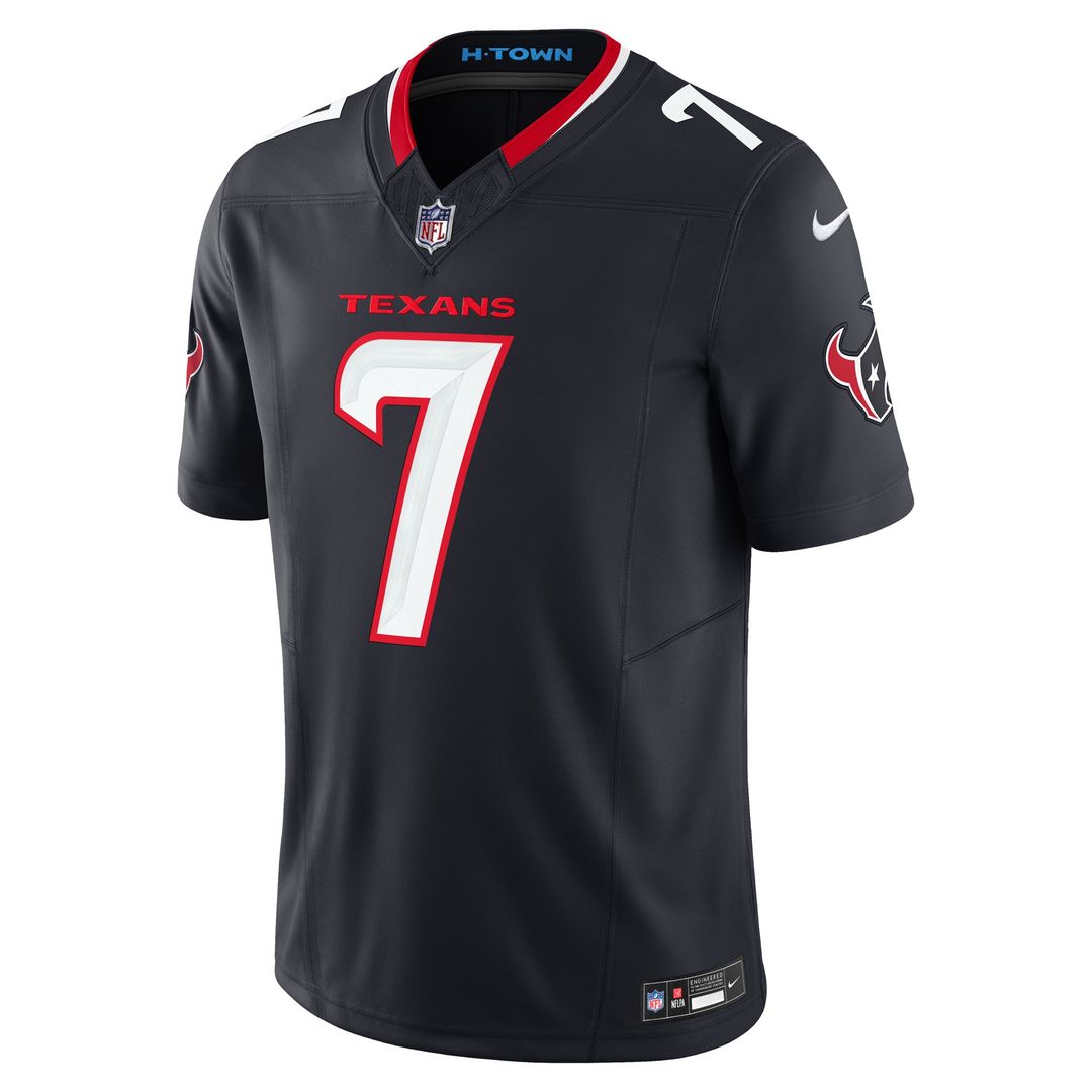 C.J. Stroud Houston Texans Navy Vapor F.U.S.E. Limited Jersey