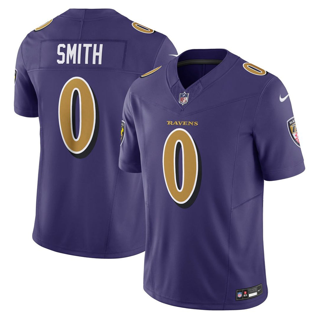 Roquan Smith Baltimore Ravens Purple Alternate 2 Vapor F.U.S.E. Limited Jersey