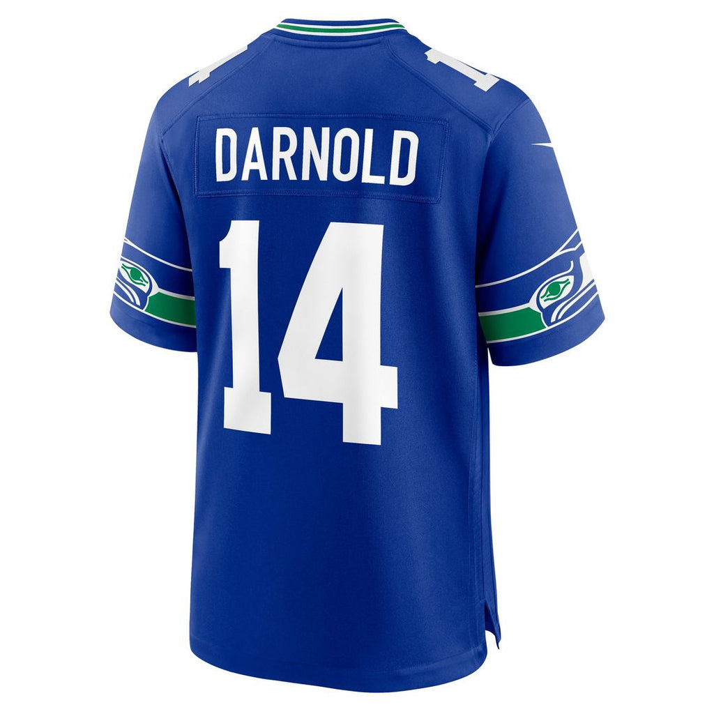 Sam Darnold Seattle Seahawks White Game Jersey