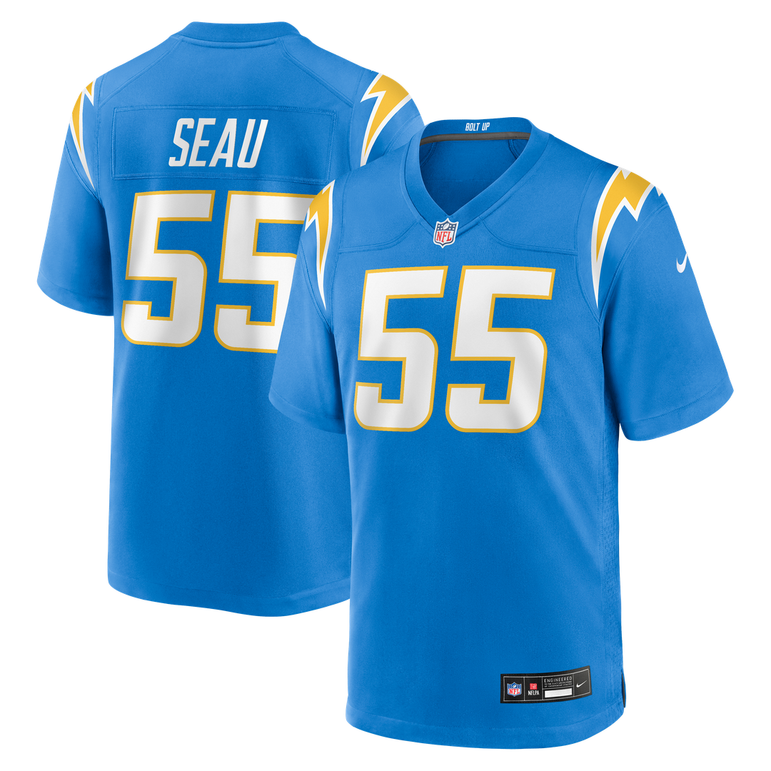 Junior Seau Los Angeles Chargers Powder Blue Game Retired Player Jersey