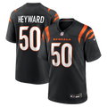 Shaka Heyward Cincinnati Bengals Black Team Game Jersey
