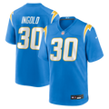 Alec Ingold Los Angeles Chargers Powder Blue Team Game Jersey