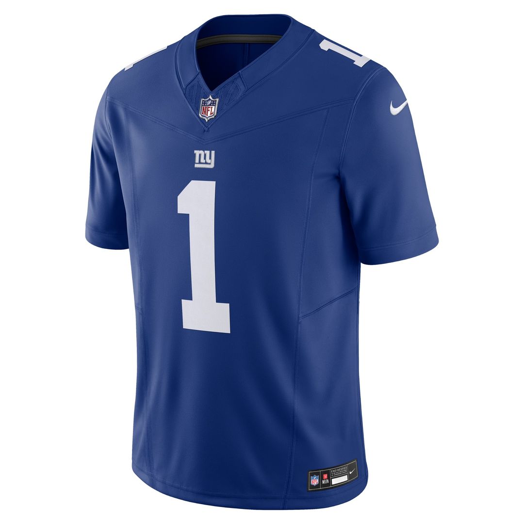 Malik Nabers New York Giants Royal Vapor F.U.S.E. Limited Jersey