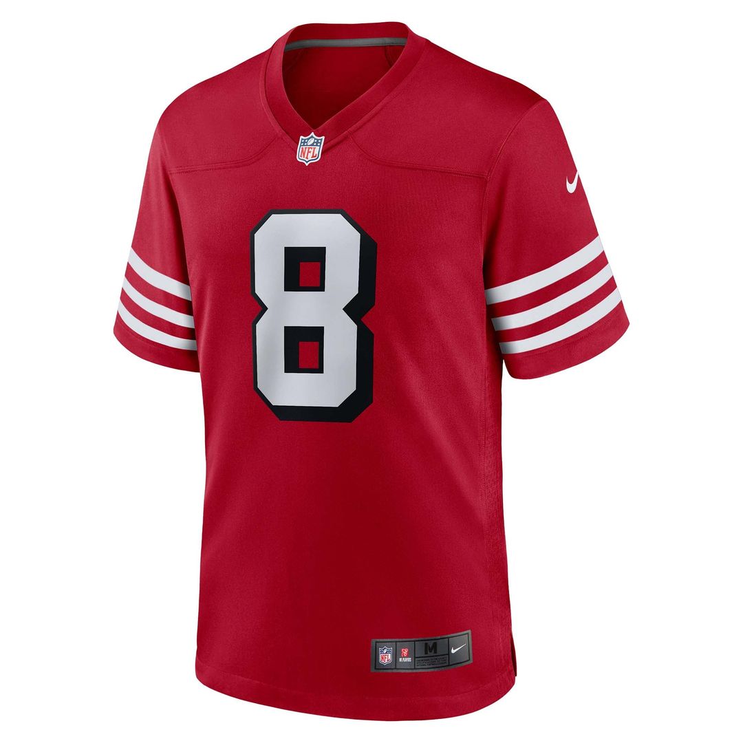 Steve Young San Francisco 49ers Scarlet Retired Player Alternate Game Jersey