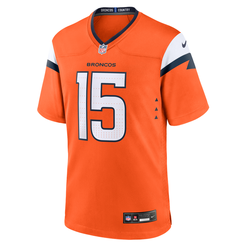 Nik Bonitto Denver Broncos Navy Alternate Game Jersey