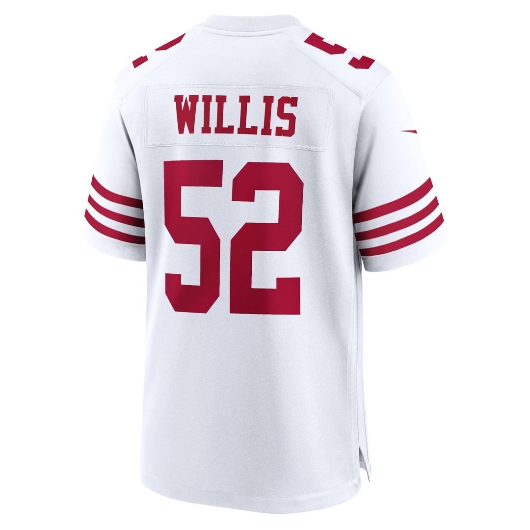 Patrick Willis San Francisco 49ers White Retired Player Game Jersey