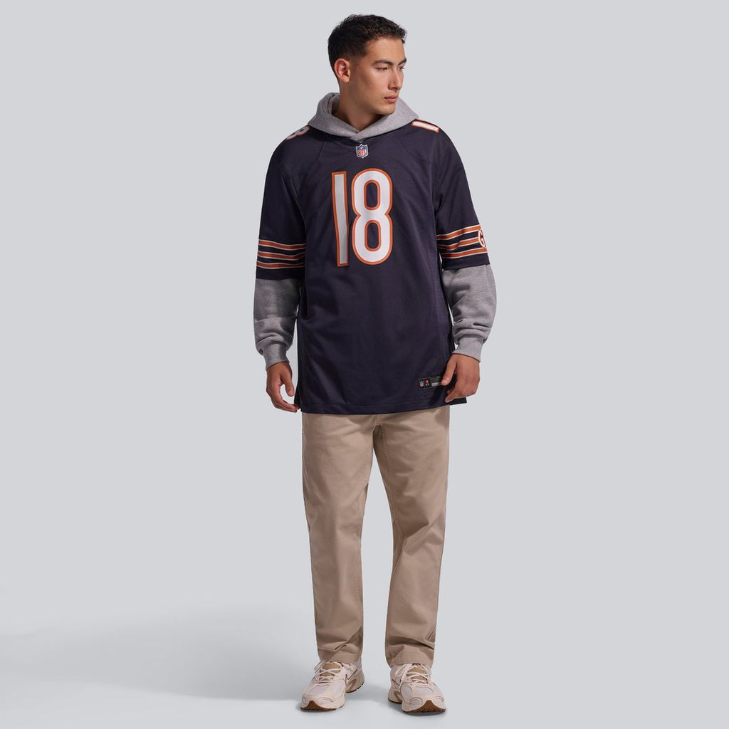 Caleb Williams Chicago Bears Navy Player Game Jersey