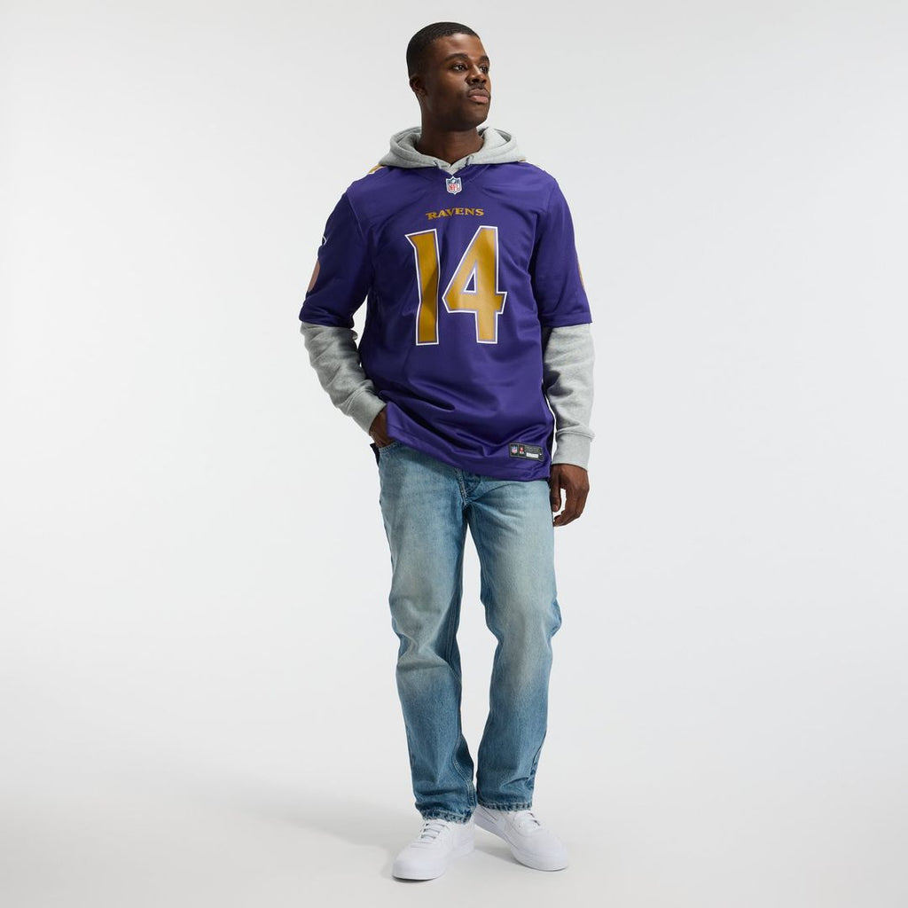 Kyle Hamilton Baltimore Ravens Purple Alternate Game Jersey