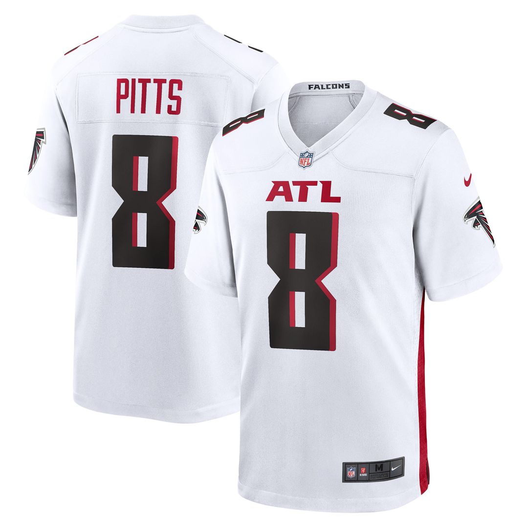 Kyle Pitts Sr. Atlanta Falcons Black Team Game Jersey