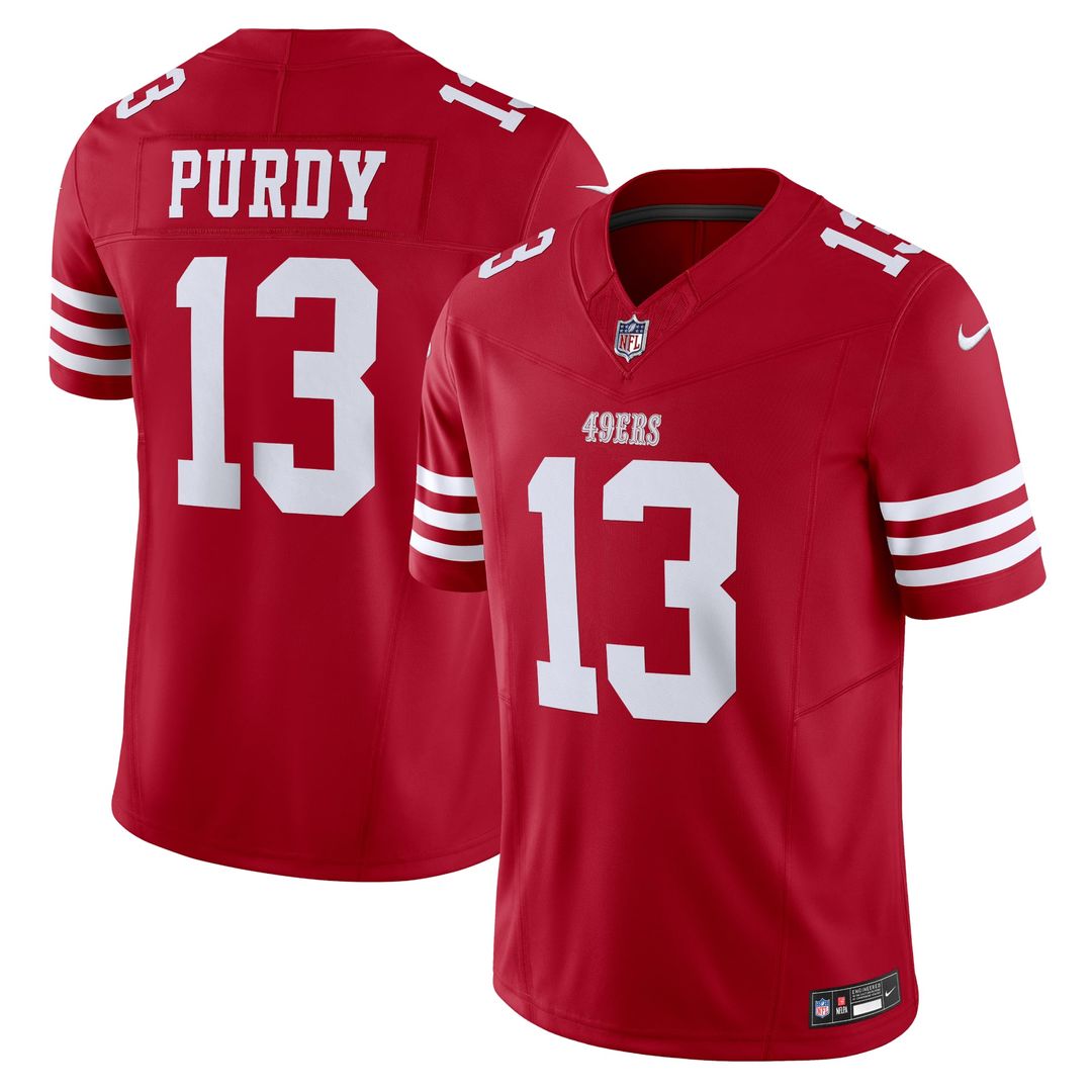 Brock Purdy San Francisco 49ers Scarlet Vapor F.U.S.E. Limited Jersey