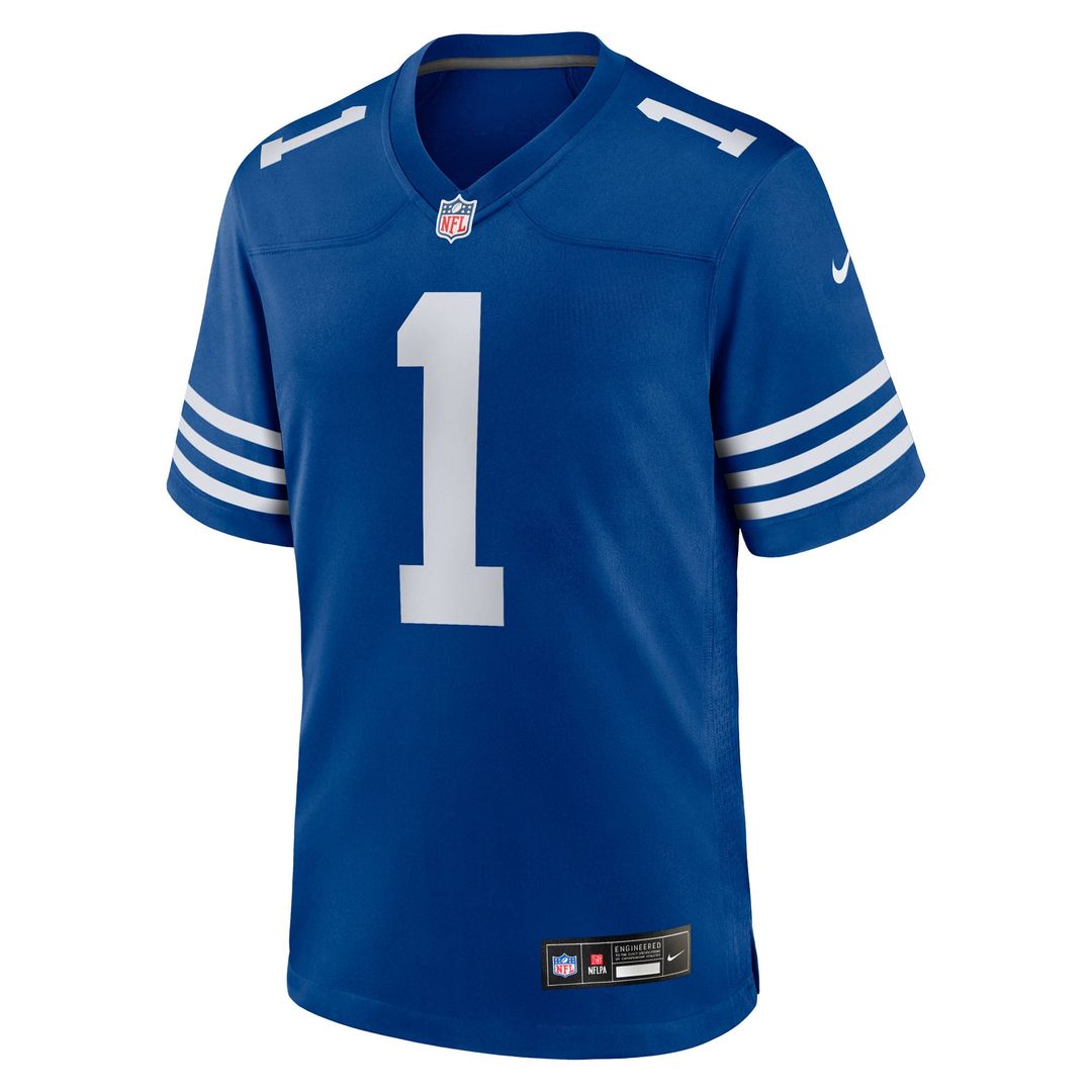 Ahmad Sauce Gardner Indianapolis Colts Royal Alternate Game Jersey