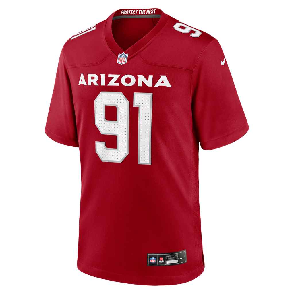 L.J. Collier Arizona Cardinals Cardinal Team Game Jersey