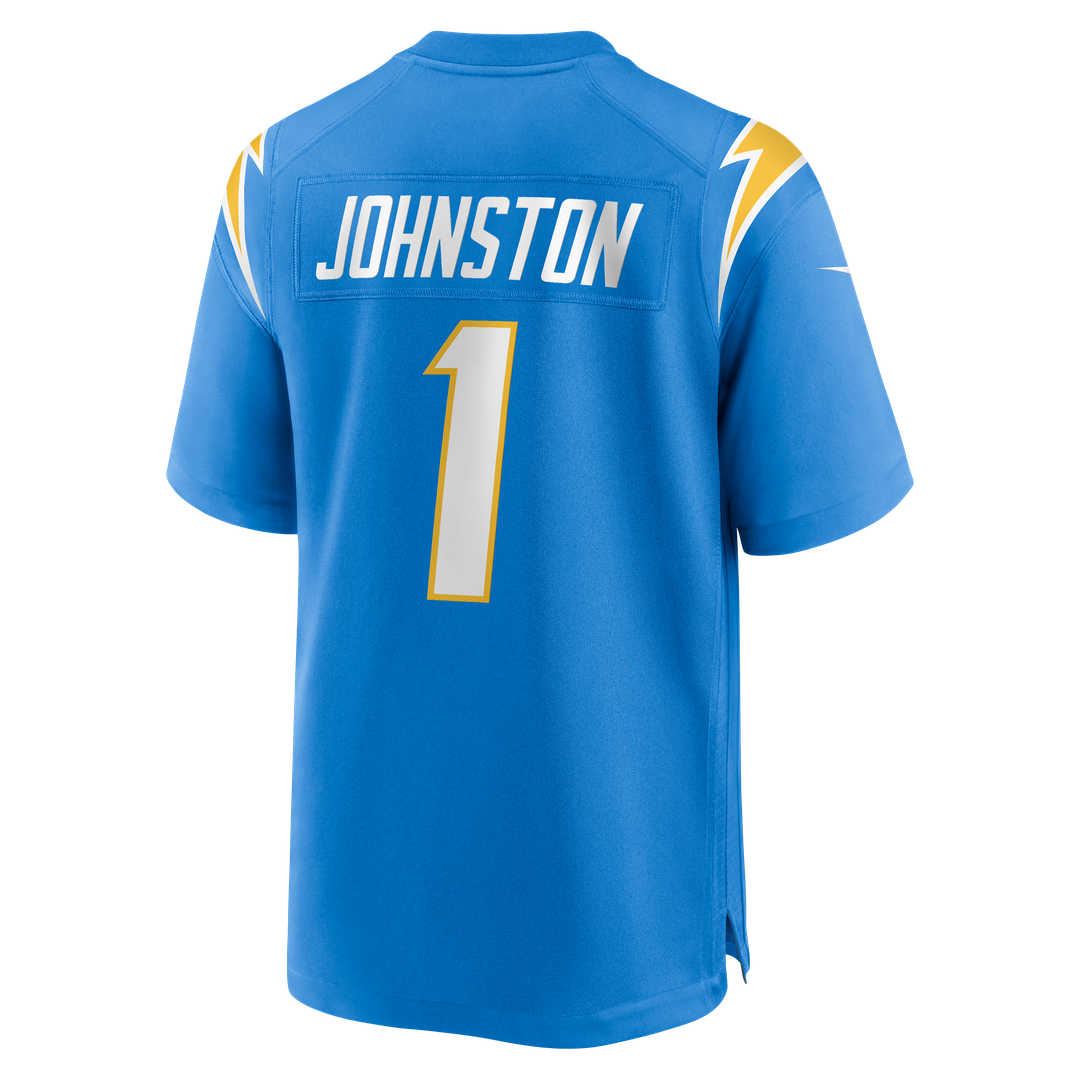 Quentin Johnston Los Angeles Chargers Powder Blue Game Player Jersey