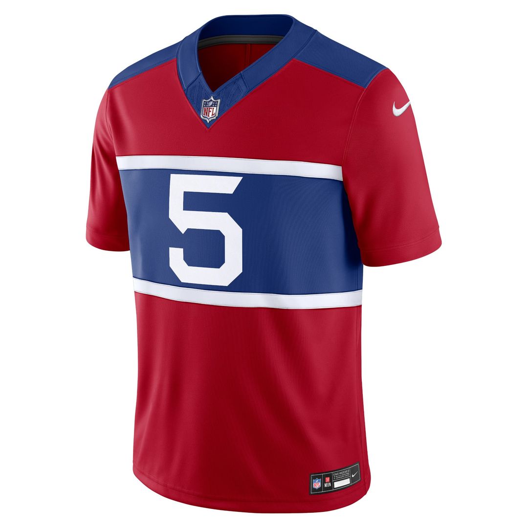 Kayvon Thibodeaux New York Giants Century Red Alternate Vapor F.U.S.E. Limited Jersey