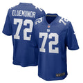 Jermaine Eluemunor New York Giants Royal Team Game Jersey