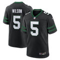 Garrett Wilson New York Jets Legacy Black Alternate Game Jersey