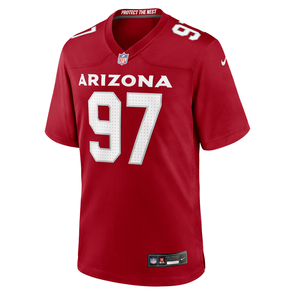 Walter Nolen Arizona Cardinals Cardinal Game Player Jersey