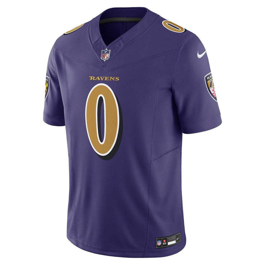 Roquan Smith Baltimore Ravens Purple Alternate 2 Vapor F.U.S.E. Limited Jersey